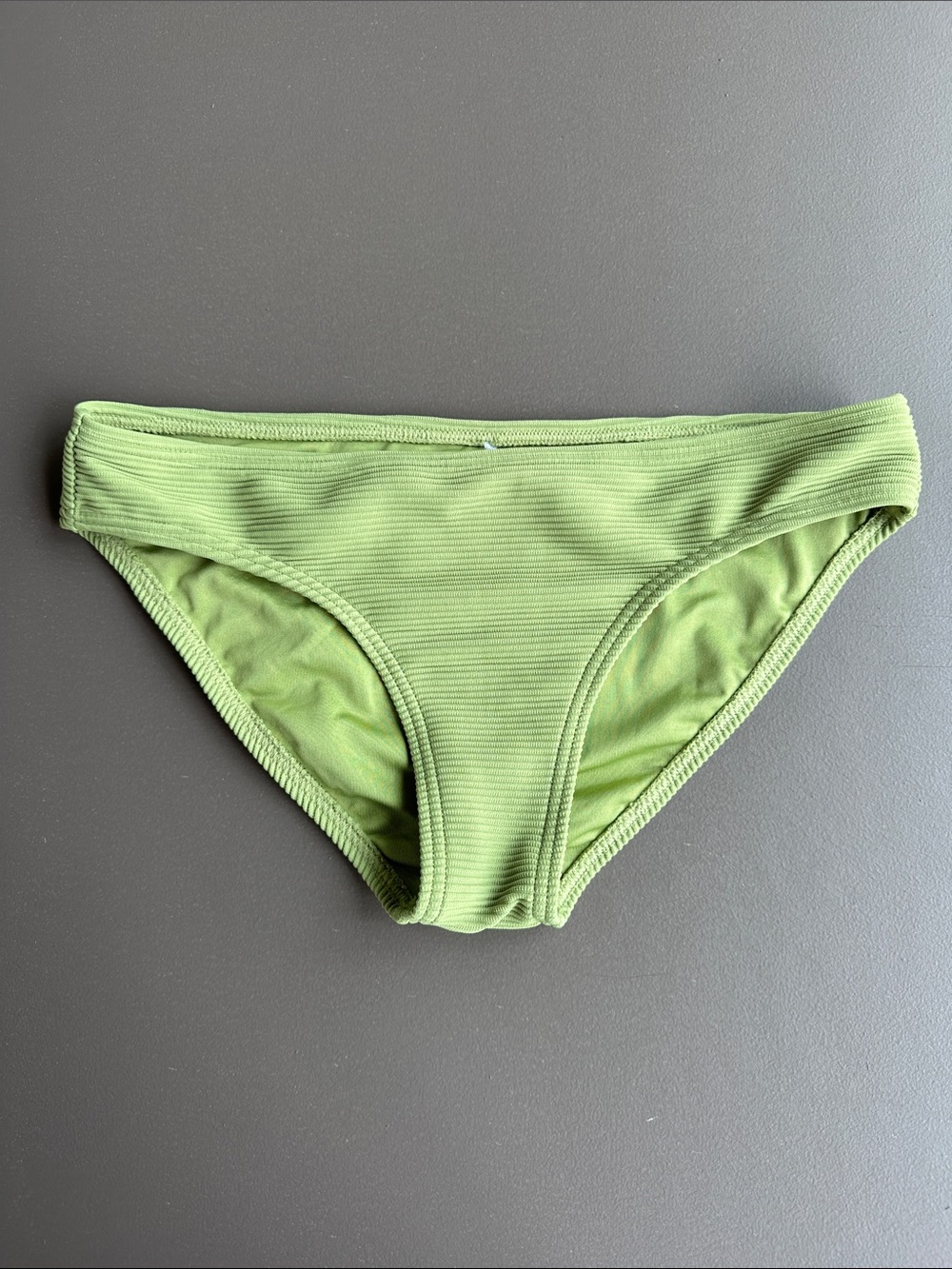 Billabong Green Ribbed Bikini Bottom